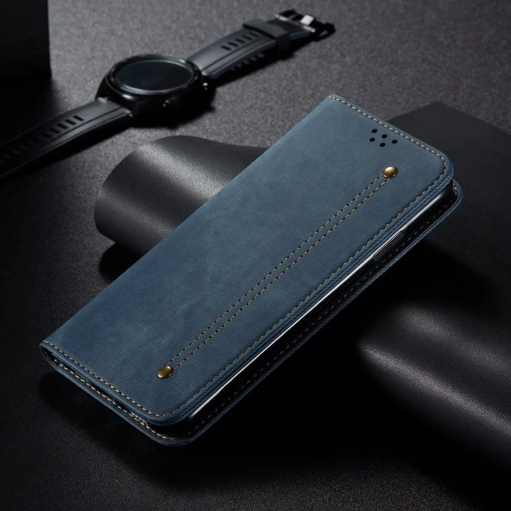 Jeans Xiaomi 12X / 12 Flip case - Blue