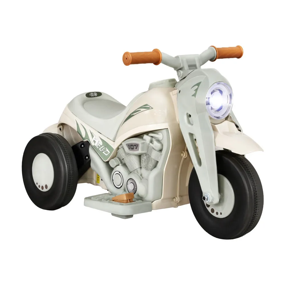 Kids Ride On Car Electric Motorcycle Motorbike with Bubble Maker - Green