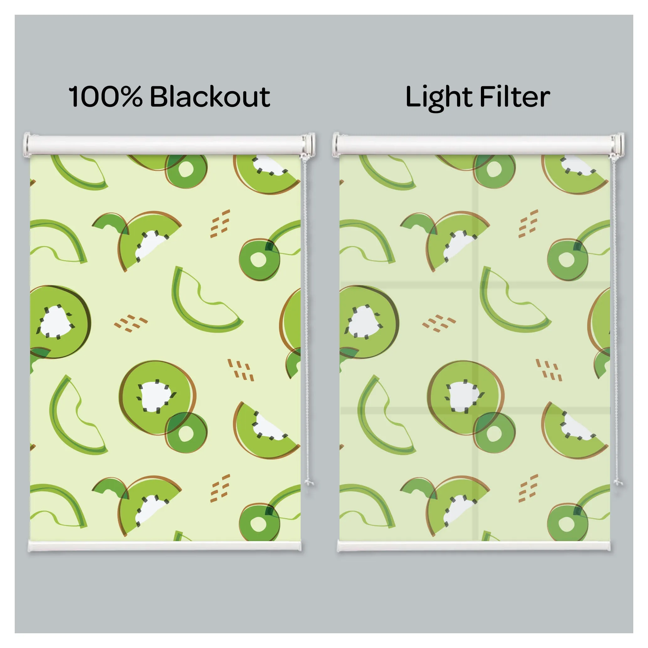 Kiwi Fruits Window Roller Shade