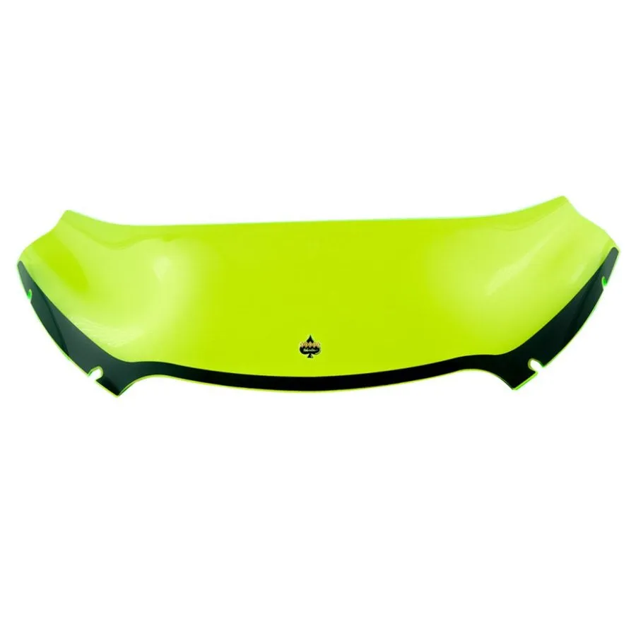 Klockwerks Kolor Flare Windshield - 6" - Green Ice - For 2015-2024 FLTR