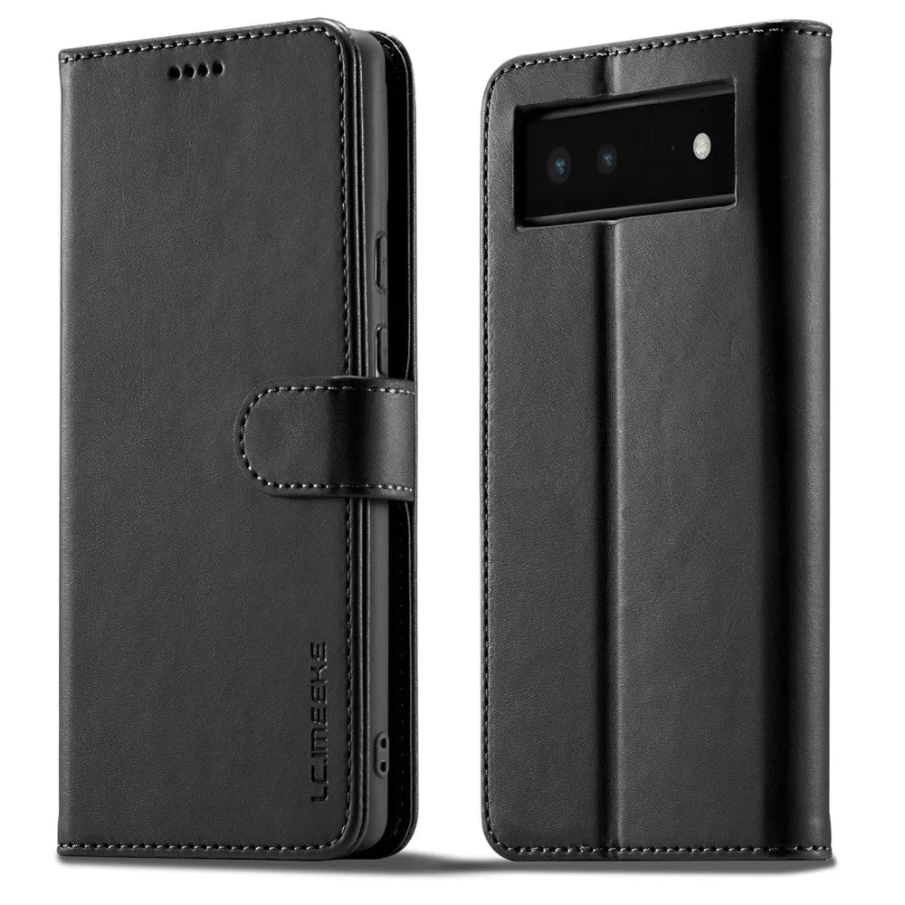 LC.IMEEKE Google Pixel 6 Flip Case - Black