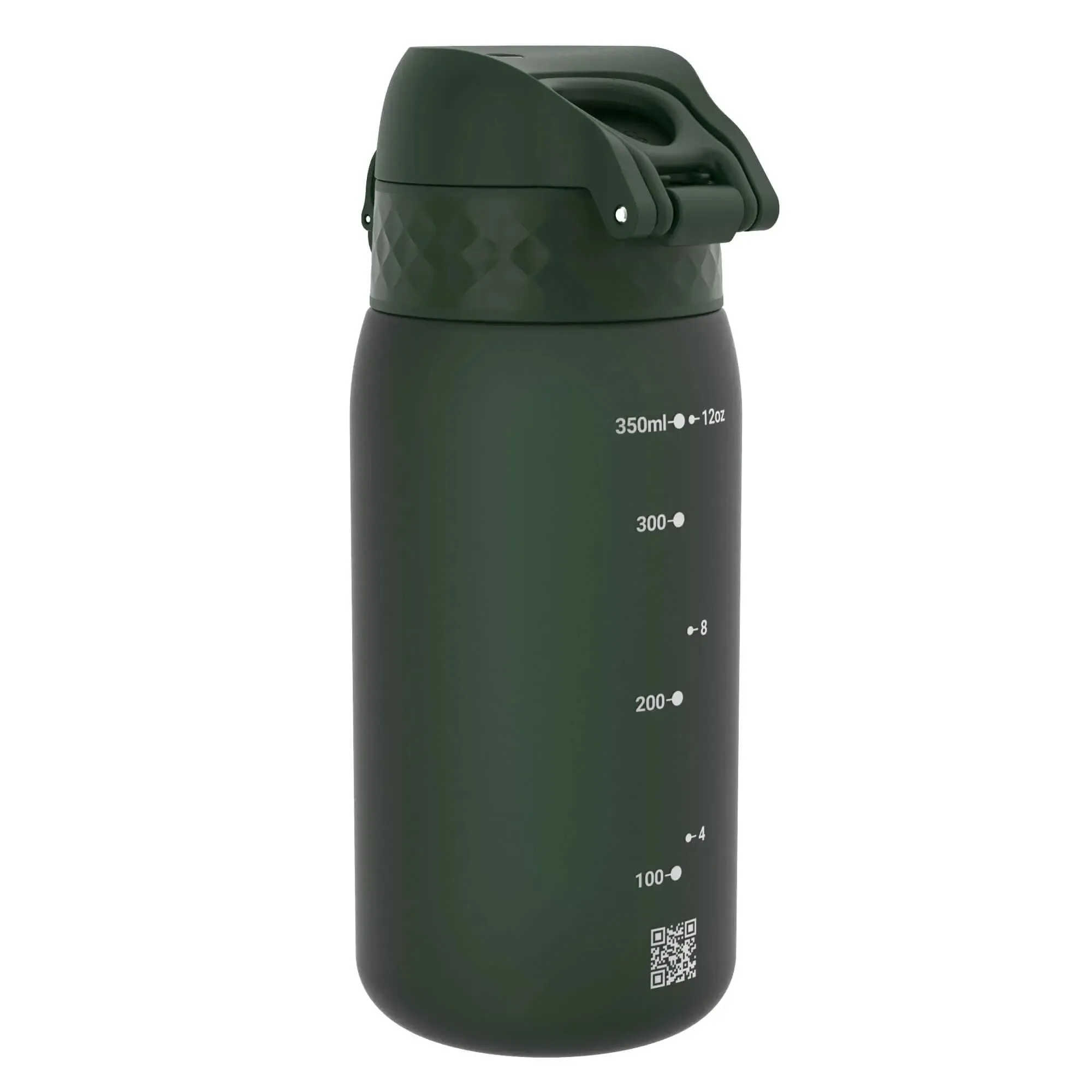 Leak Proof Kids Water Bottle, Recyclon, Dark Green, 350ml (12oz)