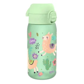 Leak Proof Kids Water Bottle, Recyclon, Llamas, 350ml (12oz)