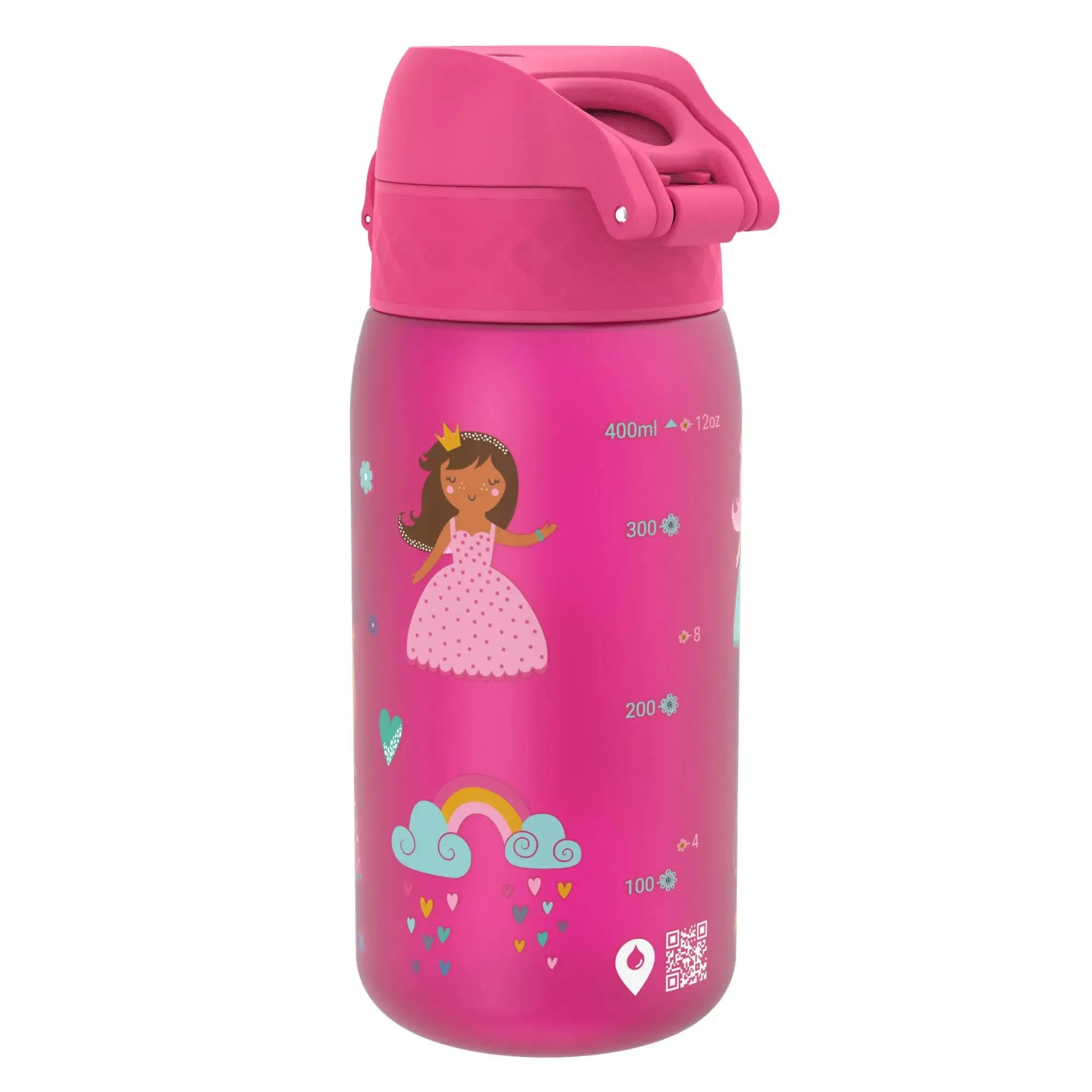 Leak Proof Kids Water Bottle, Recyclon, Princess, 350ml (12oz)