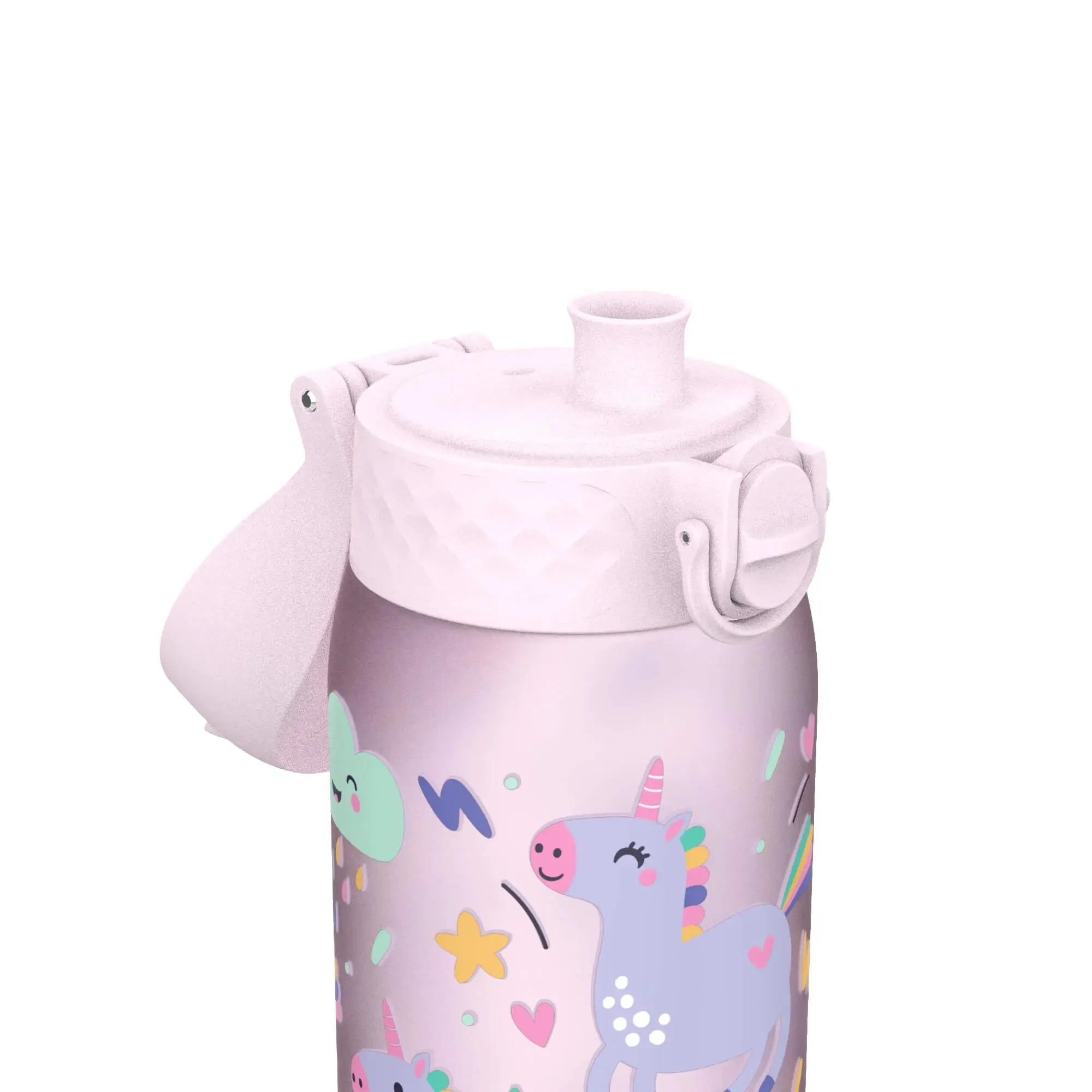 Leak Proof Kids Water Bottle, Recyclon, Unicorns, 350ml (12oz)