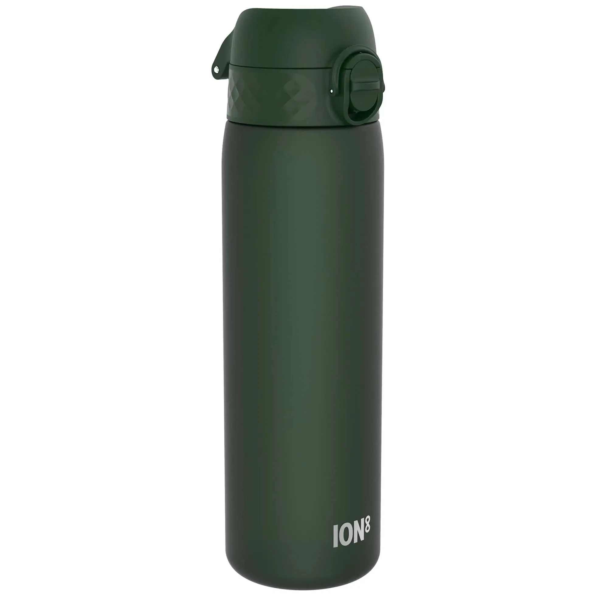 Leak Proof Slim Water Bottle, Recyclon, Dark Green, 500ml (18oz)