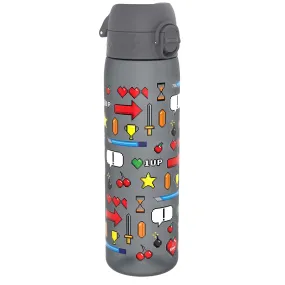 Leak Proof Slim Water Bottle, Recyclon, Gamer, 500ml (18oz)