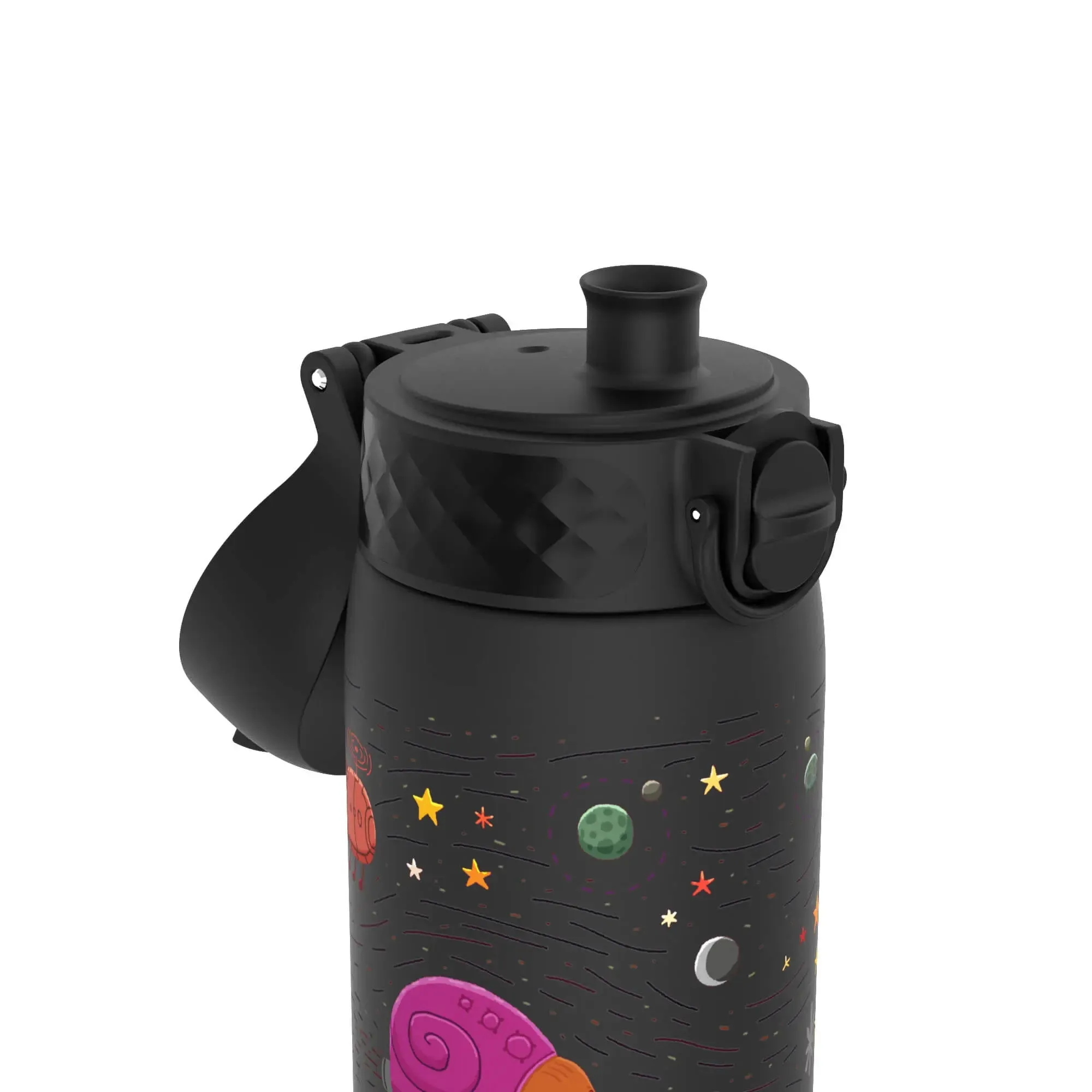 Leak Proof Slim Water Bottle, Recyclon, Spaceships, 500ml (18oz)