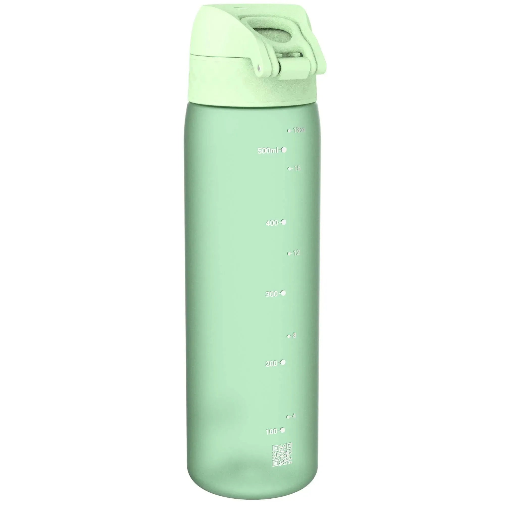 Leak Proof Slim Water Bottle, Recyclon, Surf Green, 500ml (18oz)