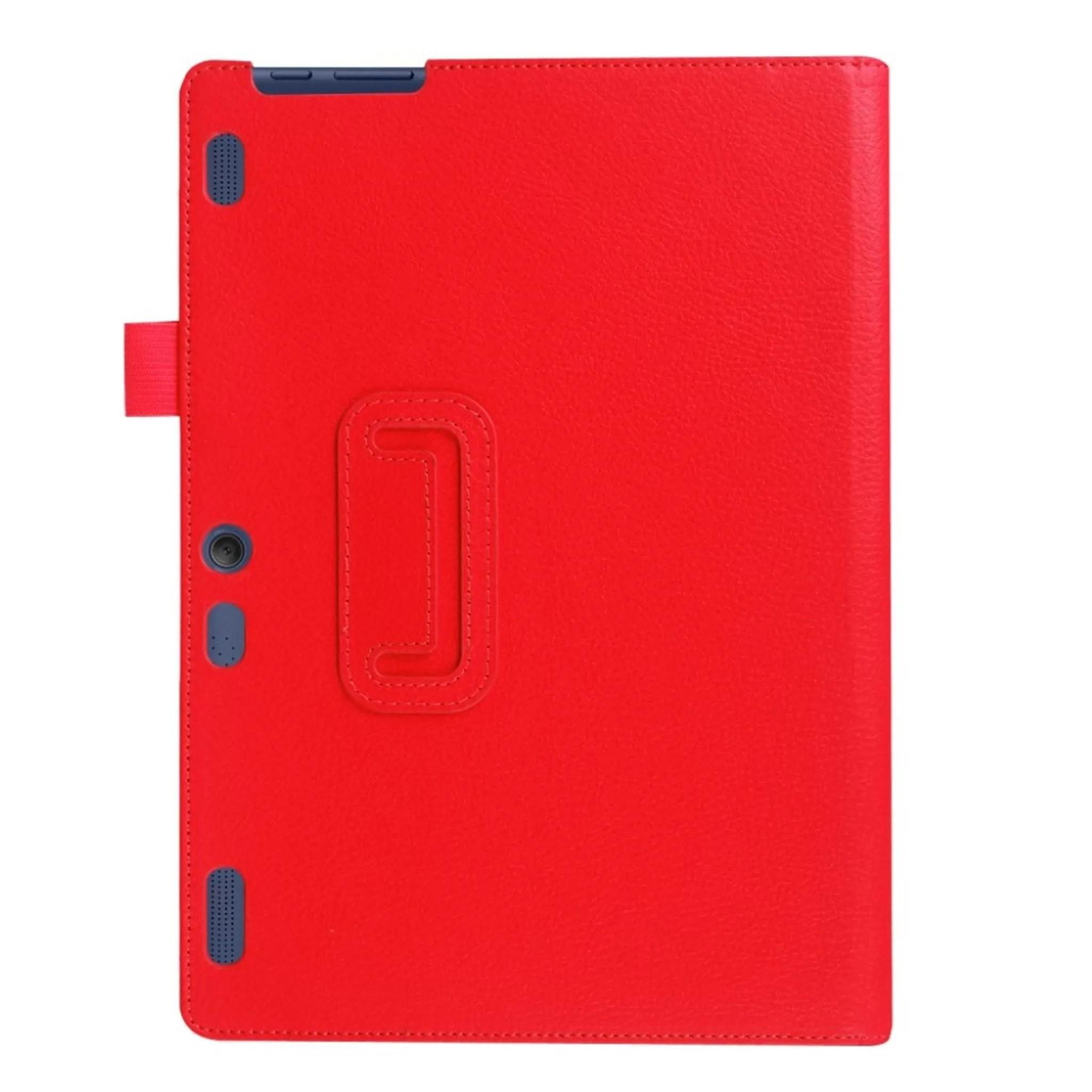 Lenovo Tab 10 TB-X103F litchi skin leather flip case - Red