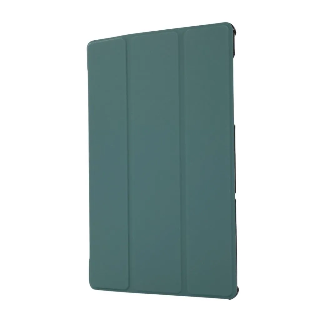 Lenovo Tab M10 HD Gen 2 tri-fold leather case - Blackish Green