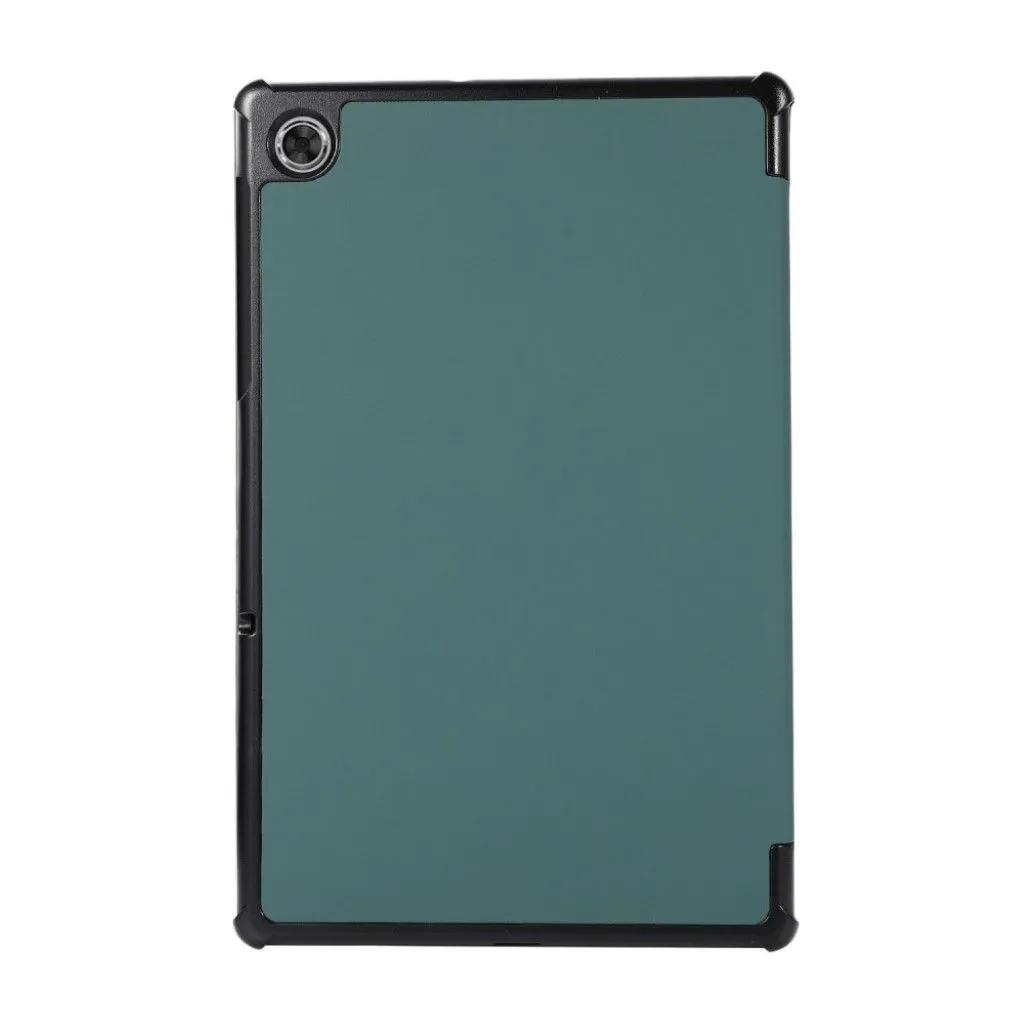 Lenovo Tab M10 HD Gen 2 tri-fold leather case - Blackish Green