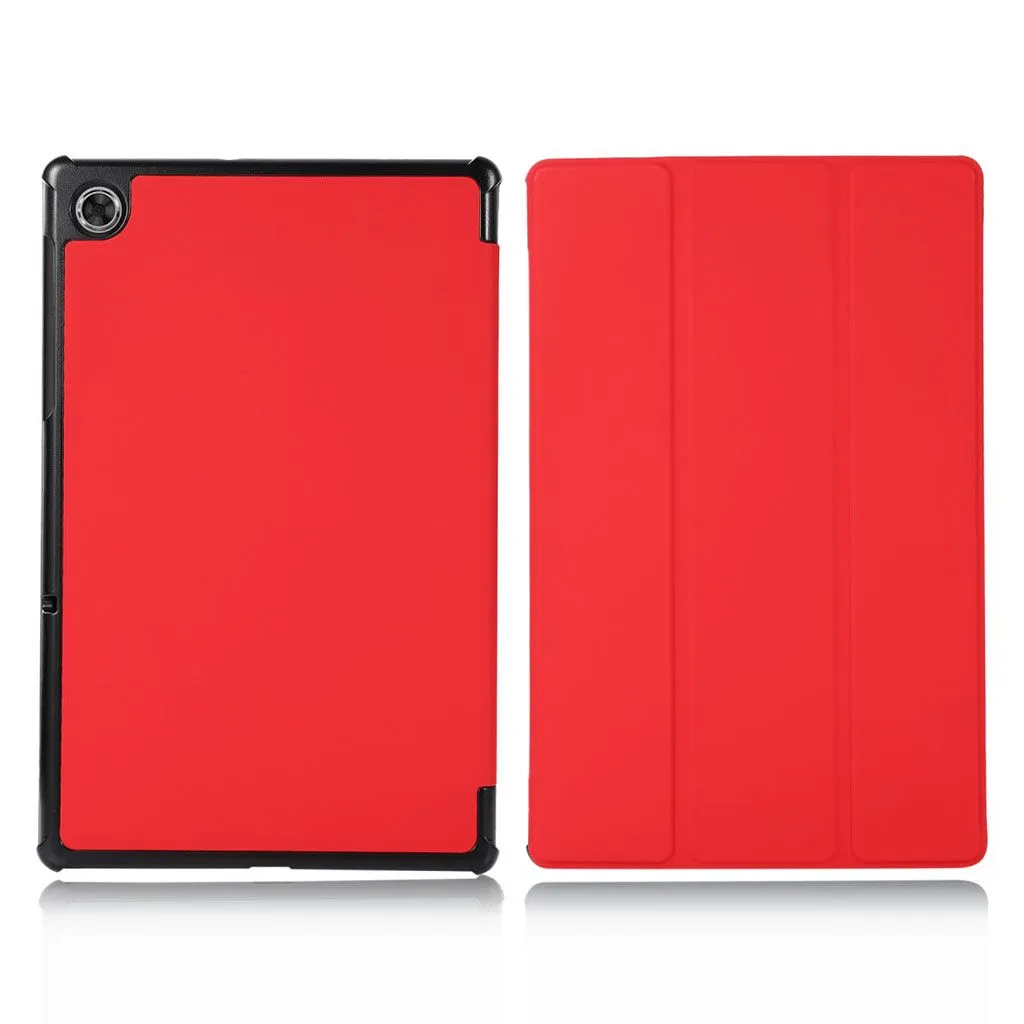 Lenovo Tab M10 HD Gen 2 tri-fold leather case - Red