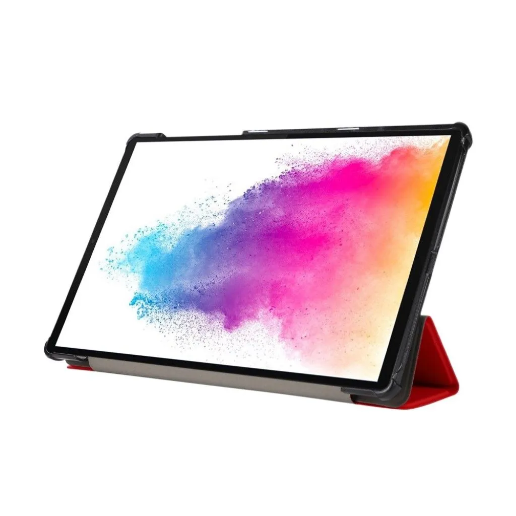 Lenovo Tab M10 HD Gen 2 tri-fold leather case - Red