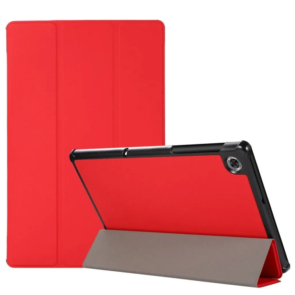 Lenovo Tab M10 HD Gen 2 tri-fold leather case - Red