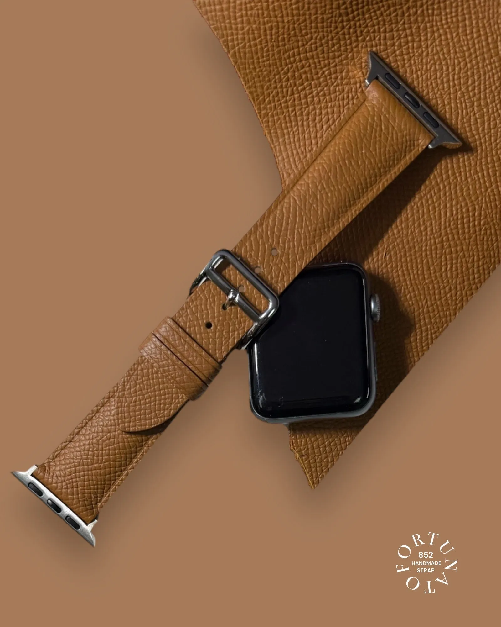 Light Brown Epsom Leather Strap