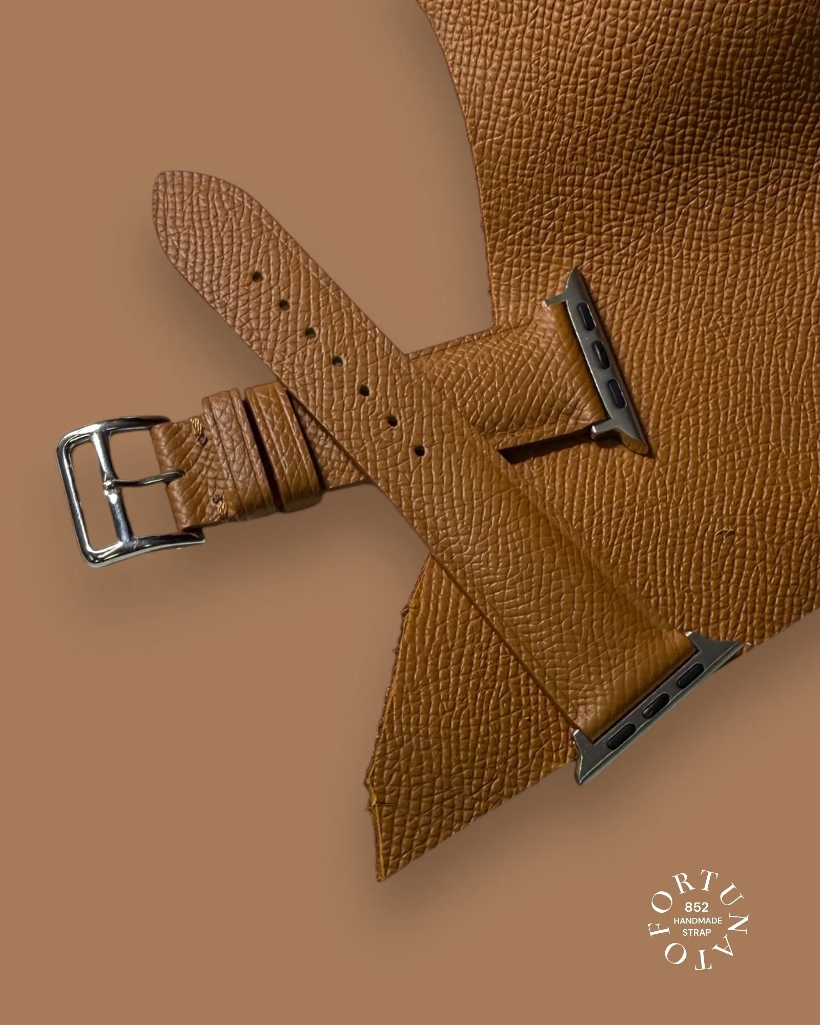 Light Brown Epsom Leather Strap