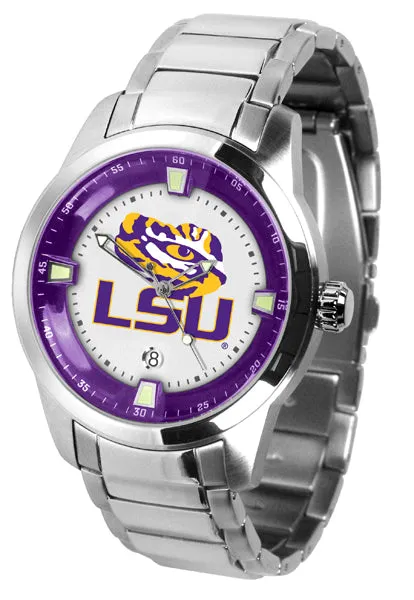 LSU Tigers Titan Steel Men’s Watch