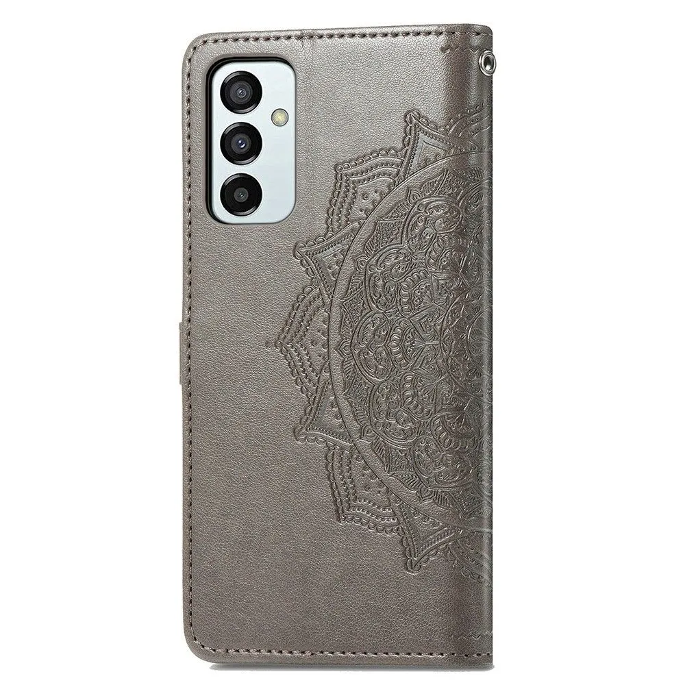 Mandala Samsung Galaxy M23 Flip case - Grey