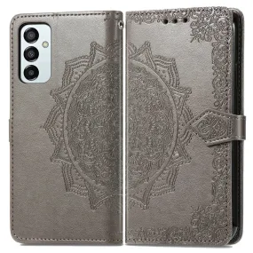 Mandala Samsung Galaxy M23 Flip case - Grey