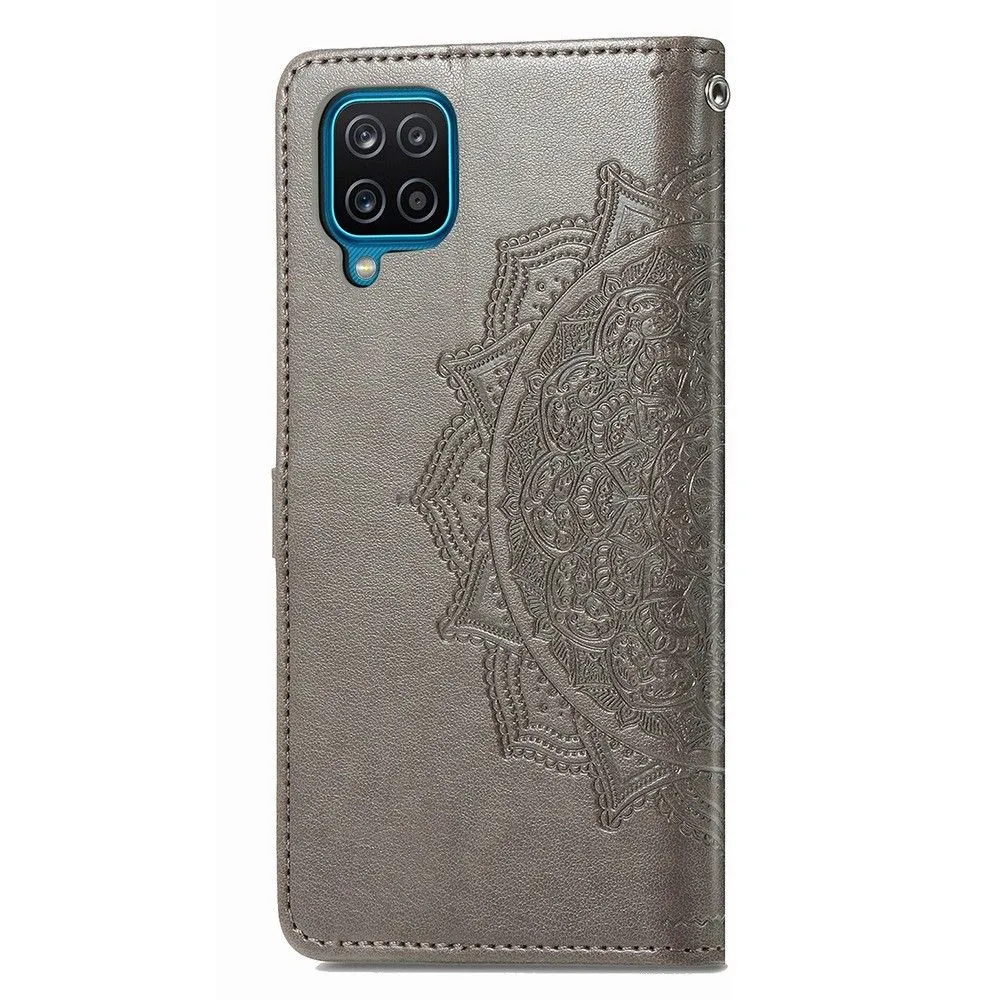 Mandala Samsung Galaxy M33 5G Flip case - Grey