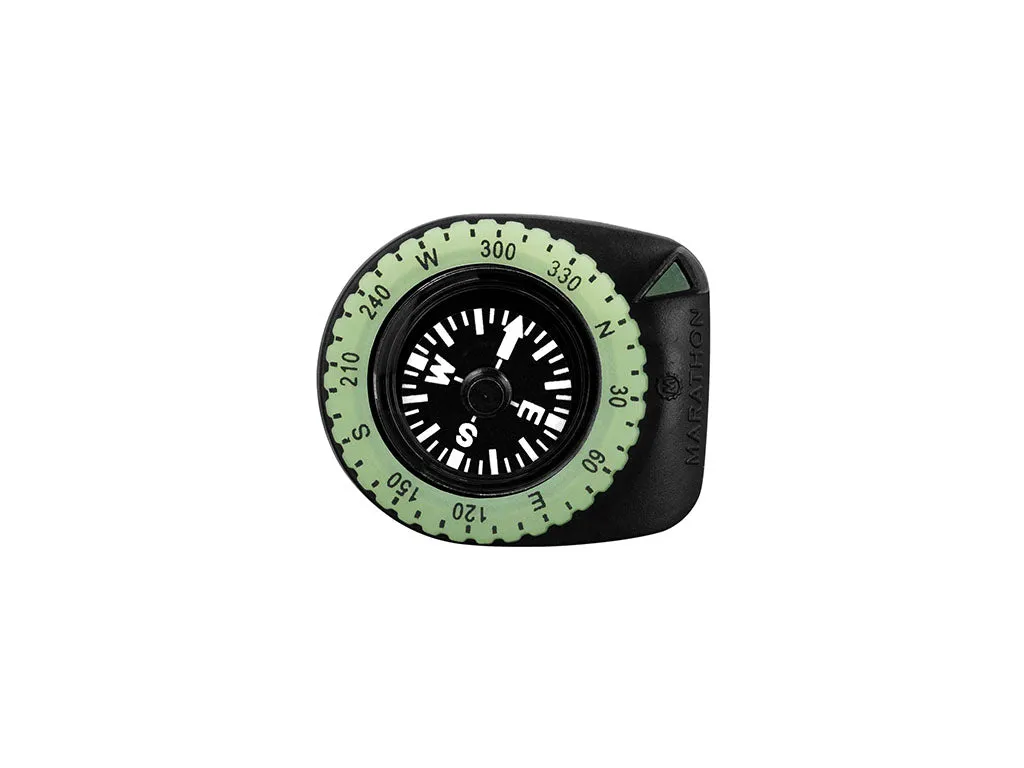 Marathon Glow-in-the-Dark Clip Compass