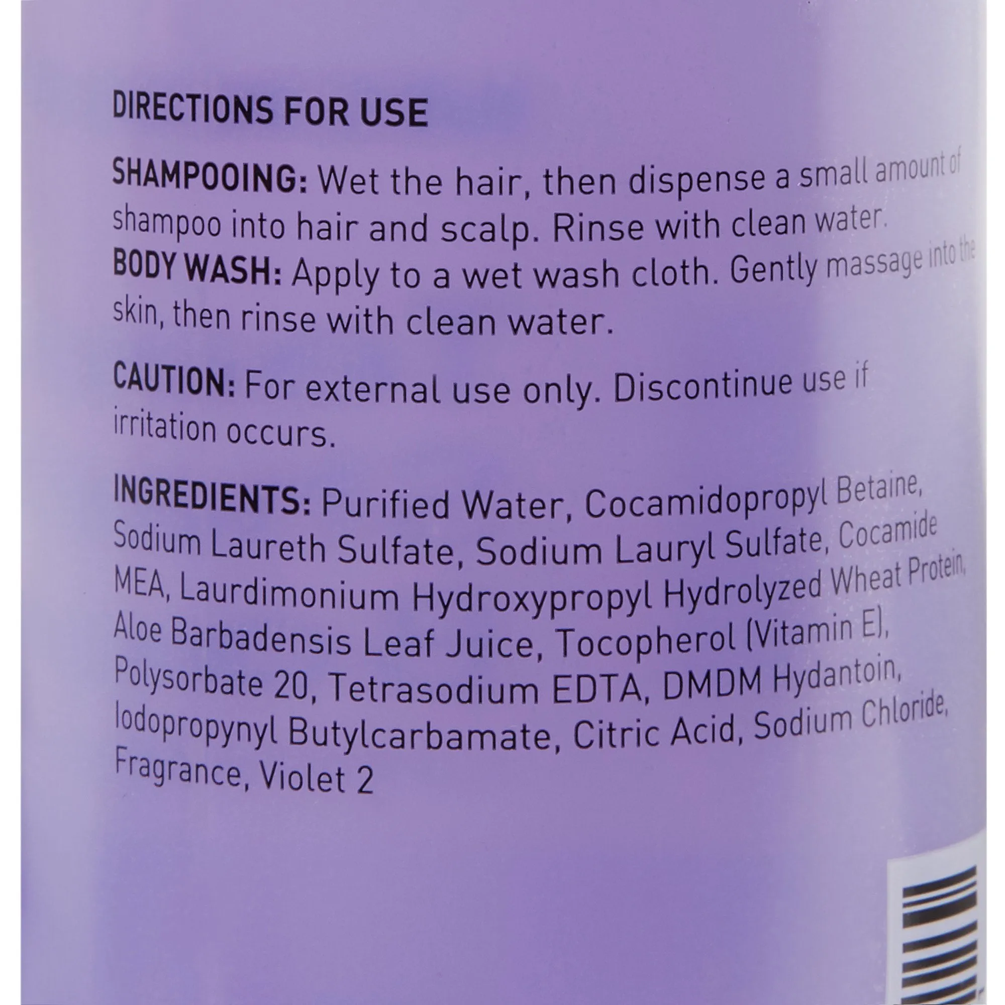 McKesson Lavender Scented Shampoo and Body Wash, 12 Oz