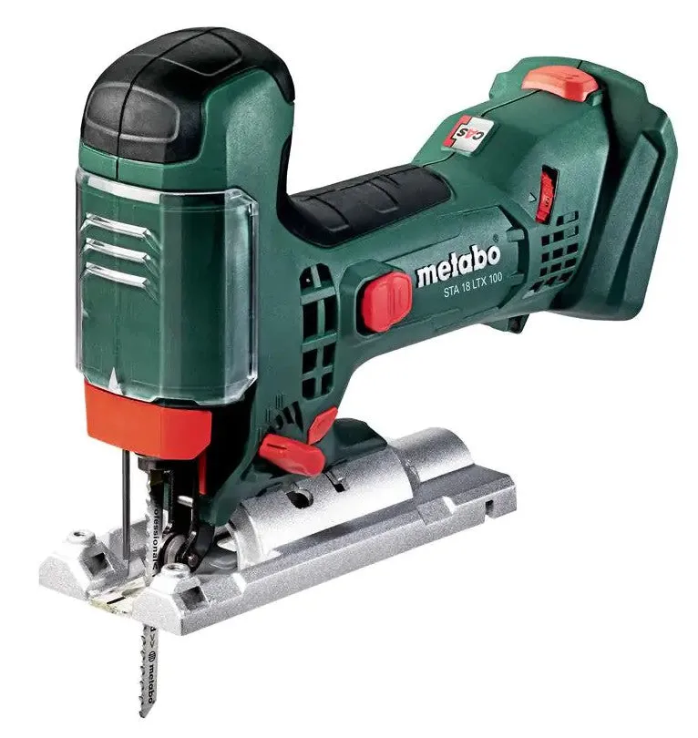 METABO Jig Saw STA 18 LTX 100 BARE, 18V VARIABLE SPEED -Bare Tool #601002890 - Barrel Grip - Cardboard box