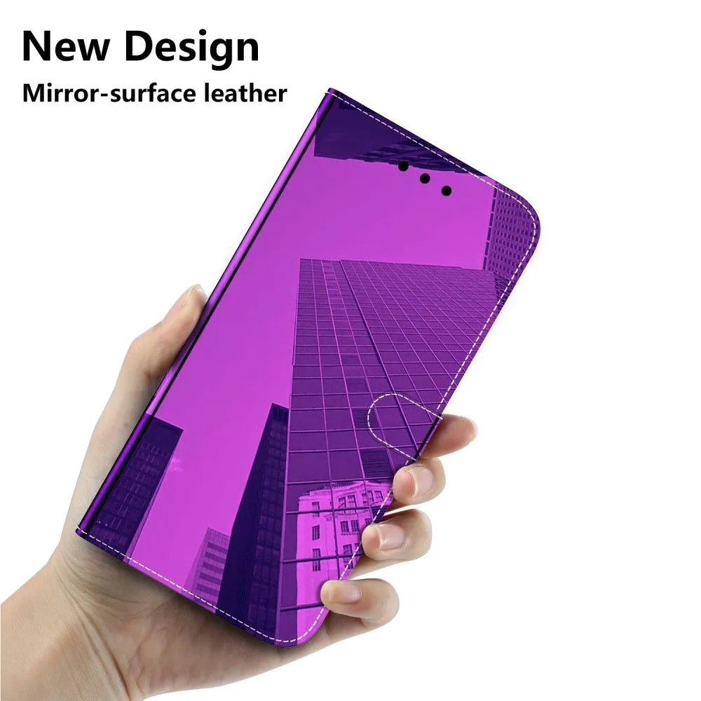 Mirror Google Pixel 6 flip case - Purple