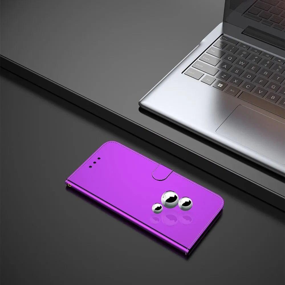 Mirror Google Pixel 6 flip case - Purple