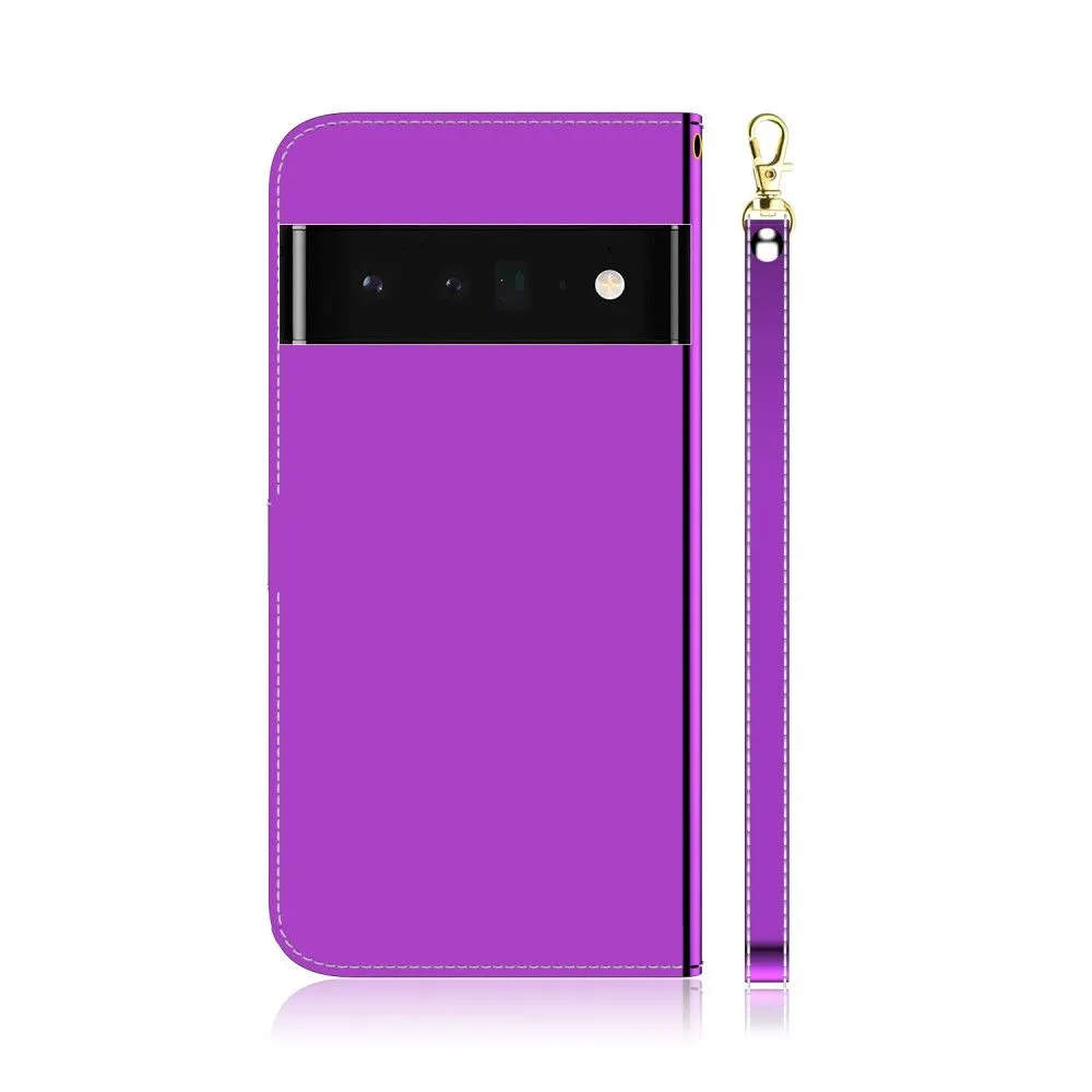 Mirror Google Pixel 6 flip case - Purple