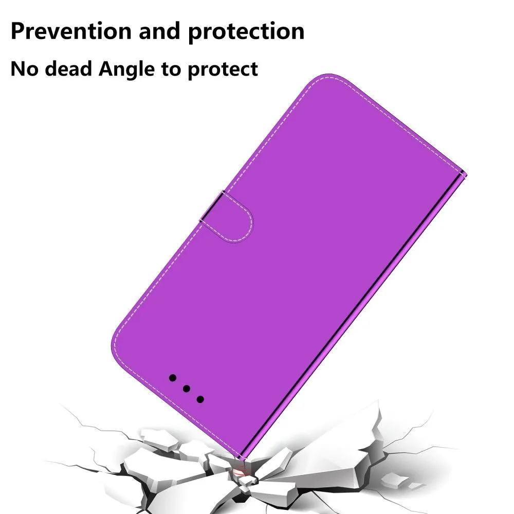 Mirror Google Pixel 6 flip case - Purple