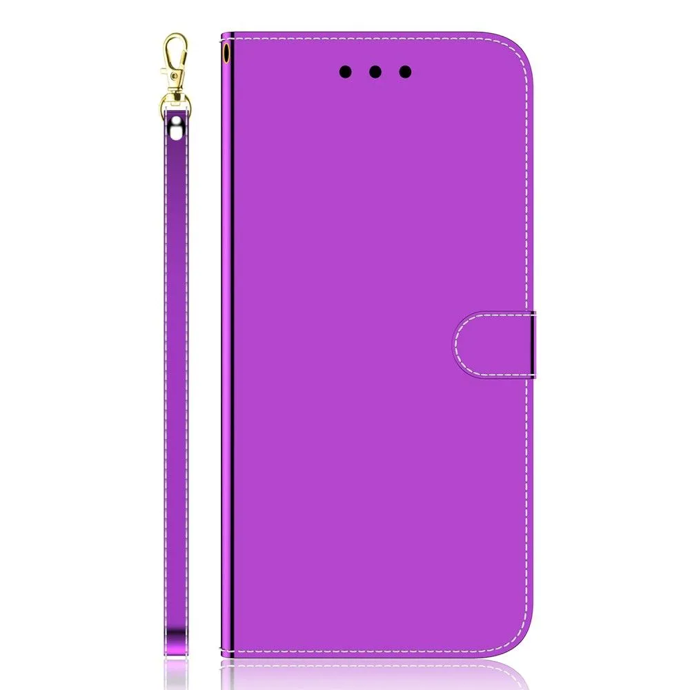 Mirror Google Pixel 6 flip case - Purple