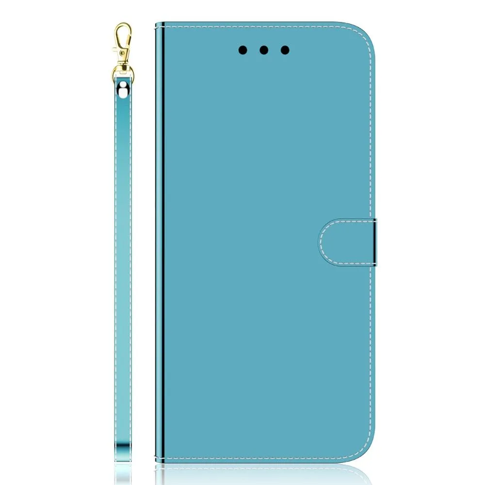 Mirror Google Pixel 6 Pro flip case - Blue