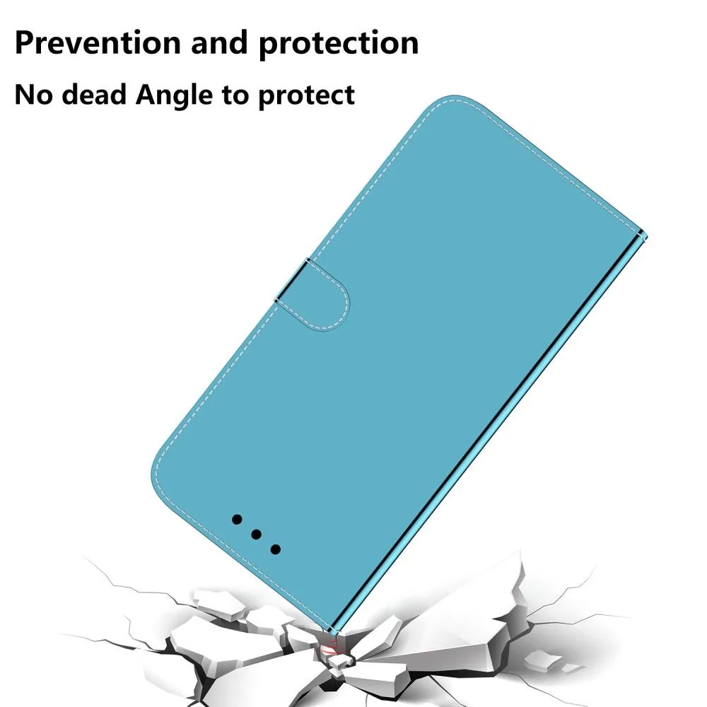 Mirror Google Pixel 6 Pro flip case - Blue