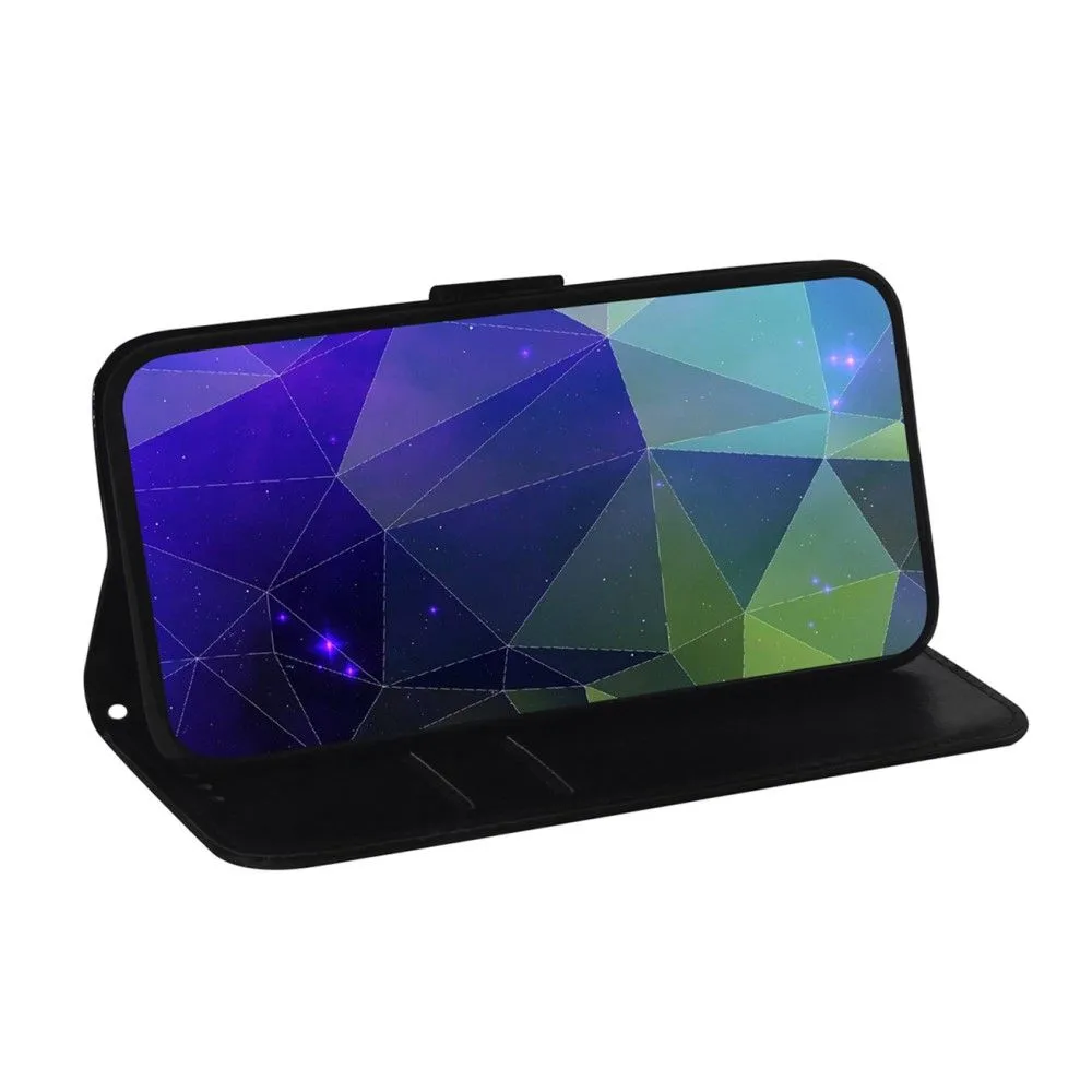 Mirror Motorola Motor G22 flip case - Black