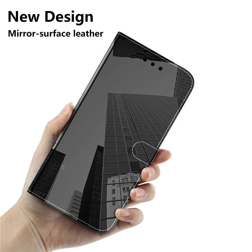 Mirror Nokia C10 / C20 flip case - Black