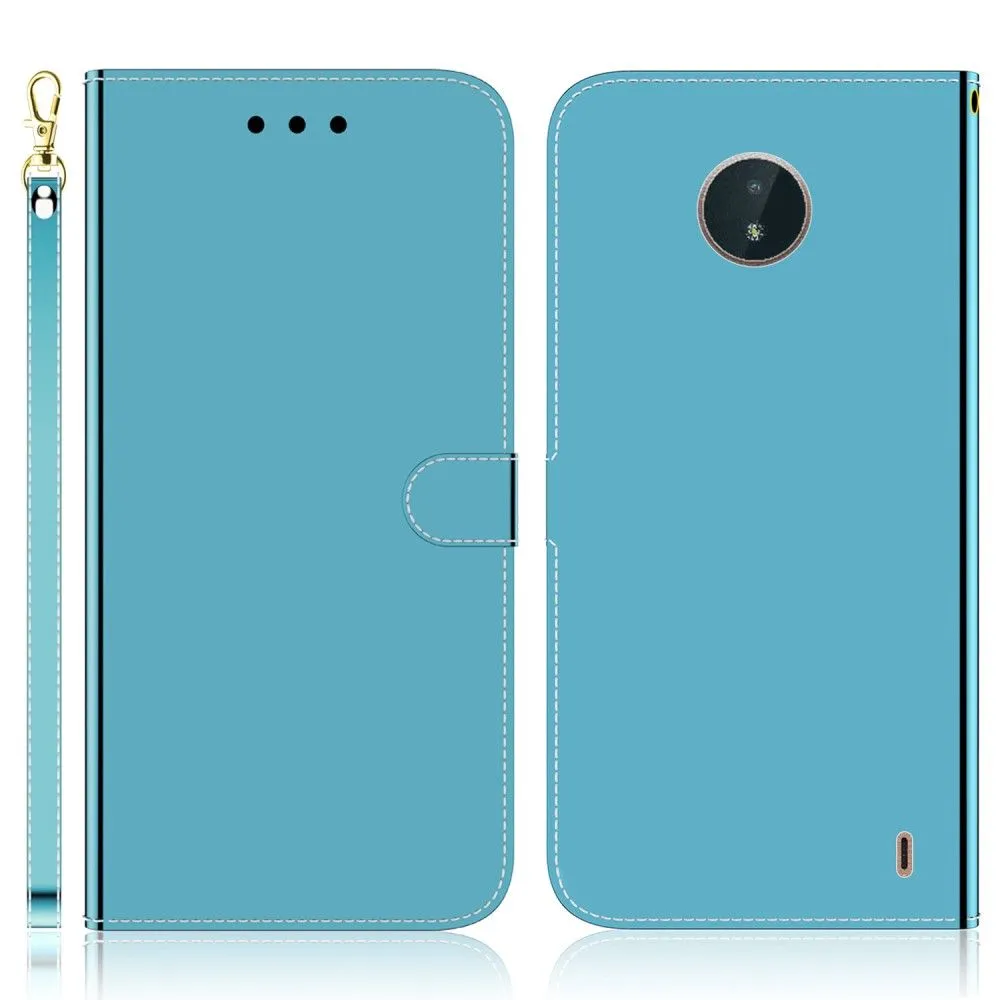 Mirror Nokia C10 / C20 flip case - Blue