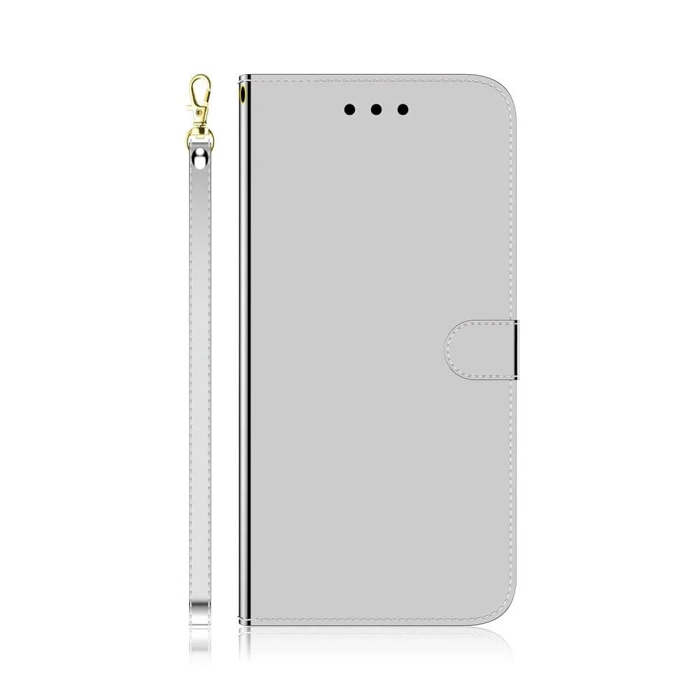 Mirror Nokia G11 / G21 flip case - Silver