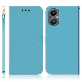 Mirror OnePlus Nord N20 5G flip case - Blue