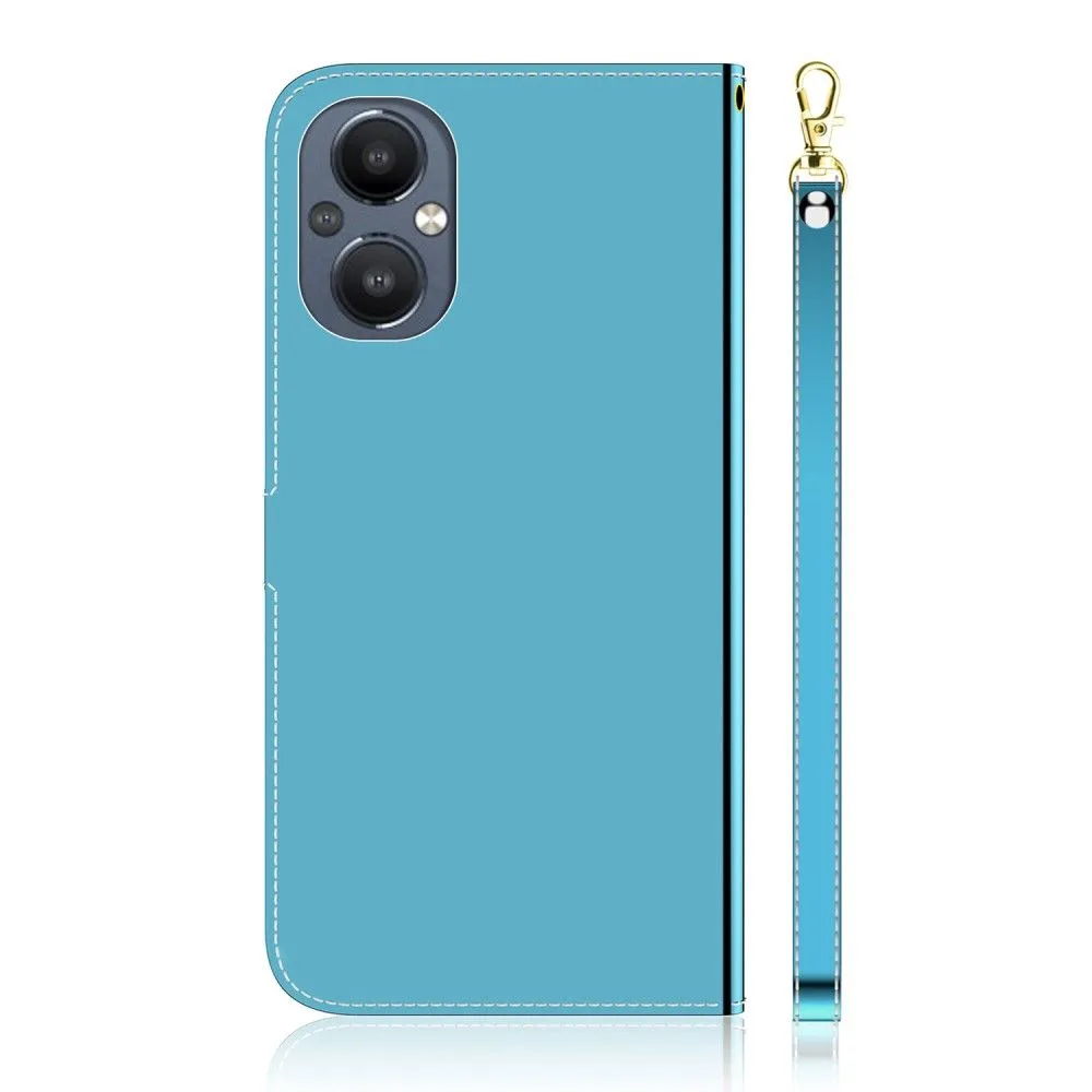 Mirror OnePlus Nord N20 5G flip case - Blue