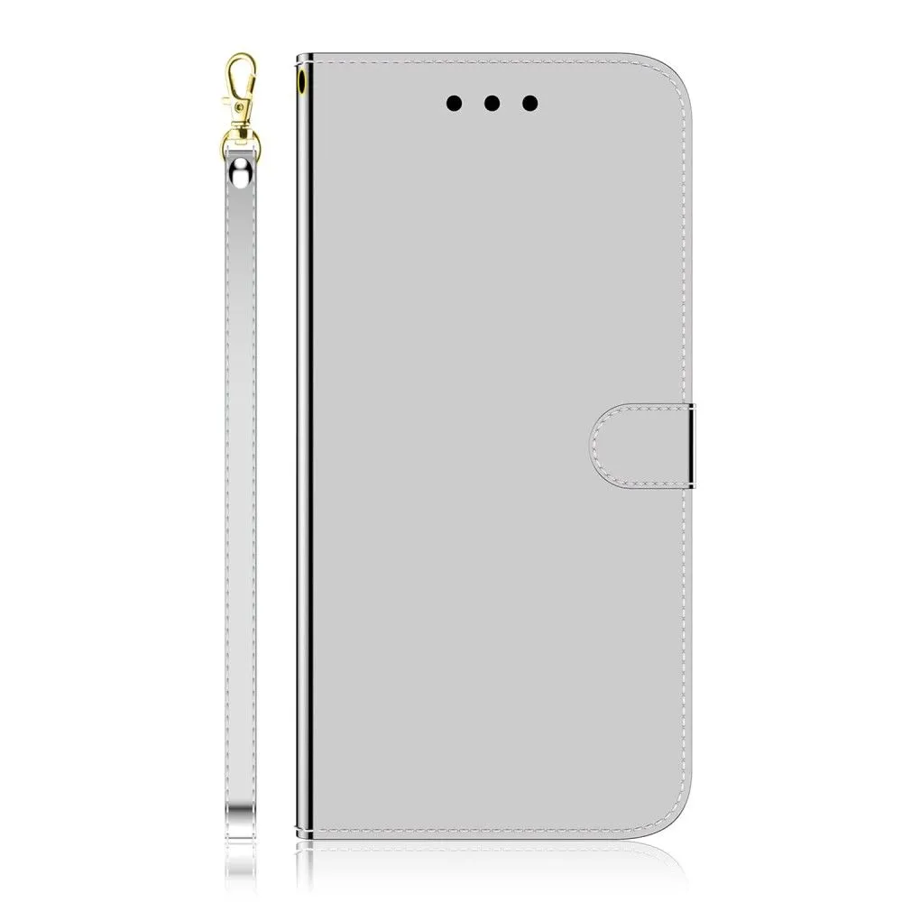 Mirror Samsung Galaxy A03 Core flip case - Silver