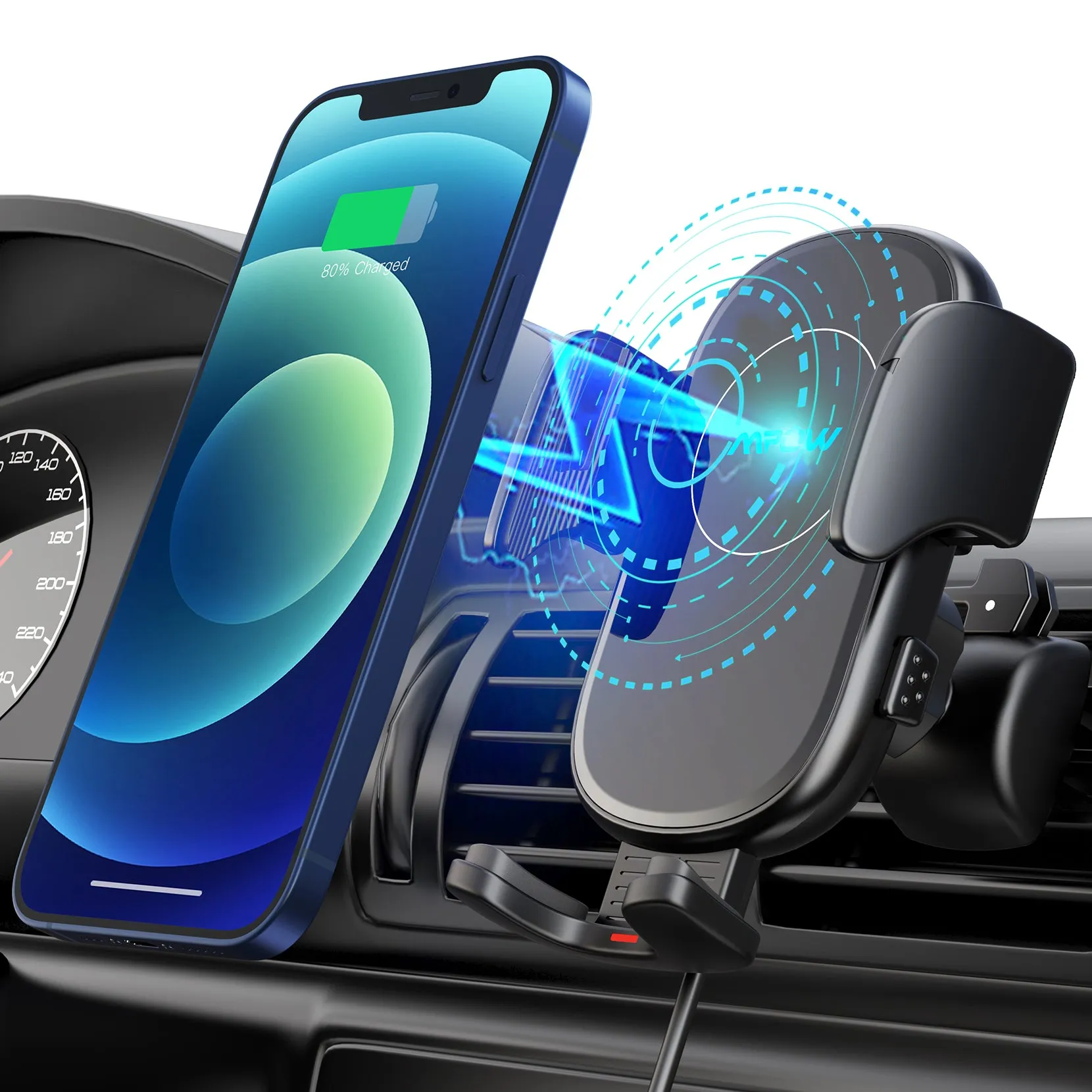 Mpow CA166A Wireless Car Charger