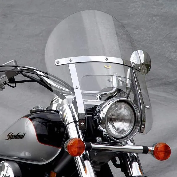 National Cycle N2221 Low Boy Heavy Duty Clear Windshield for Narrow Frame Honda Cruisers