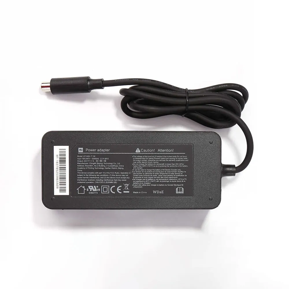 New 42v 1.7A Battery Charger   mu Cable by Xiaomi