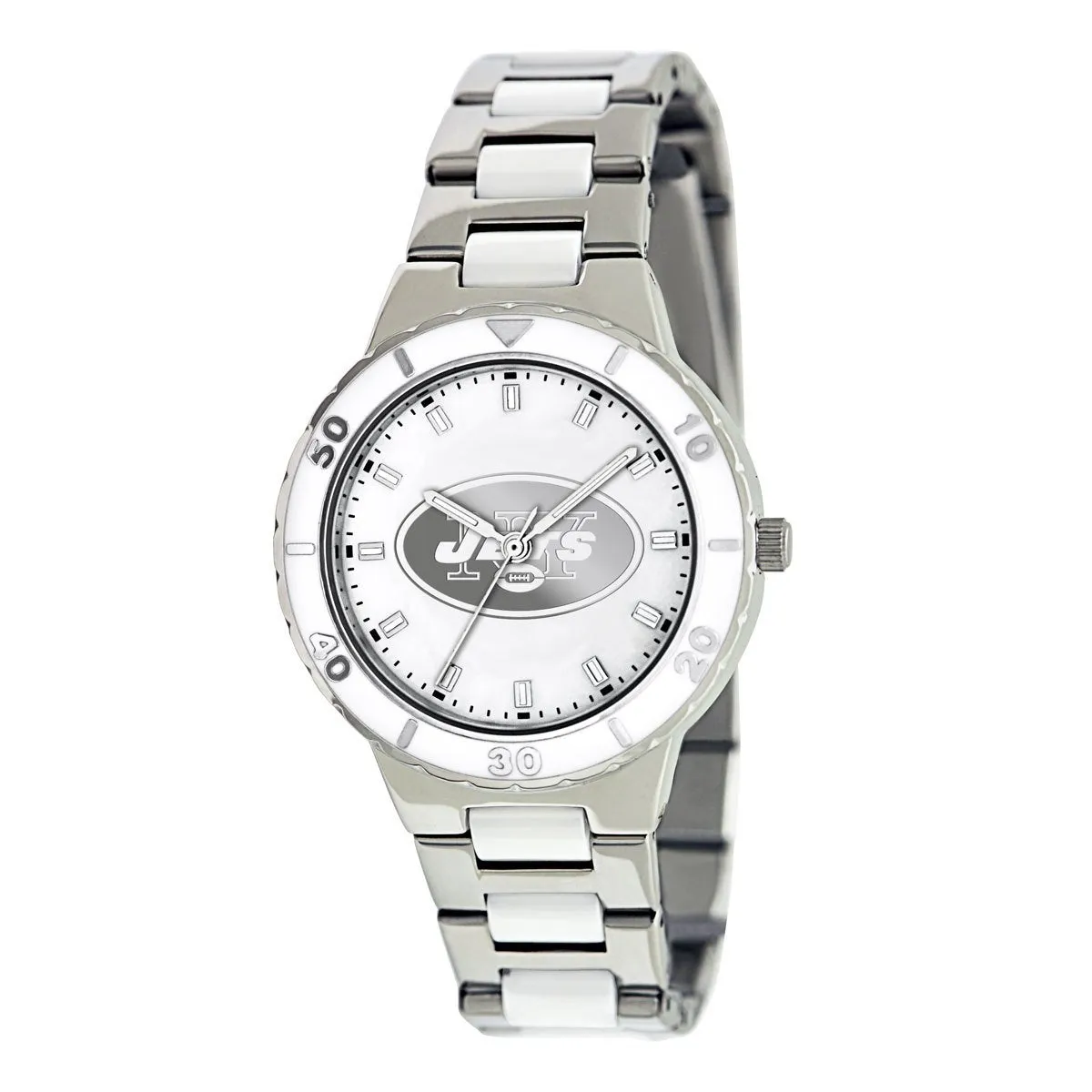 New York Jets Ladies Pearl Watch