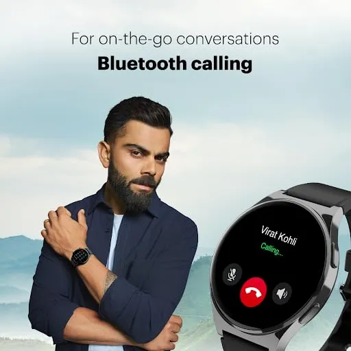 Noise Newly Launched Nova 1.46" Amoled Display with in-Built Bluetooth Calling,Premium Finish with Latest Ui,466 * 466Px Ultra Hd Viewing,110  Sports Modes Smart Watch for Men&Women(Forest Green)