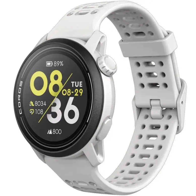 PACE 3 GPS Sport Watch - Silicone Band - White