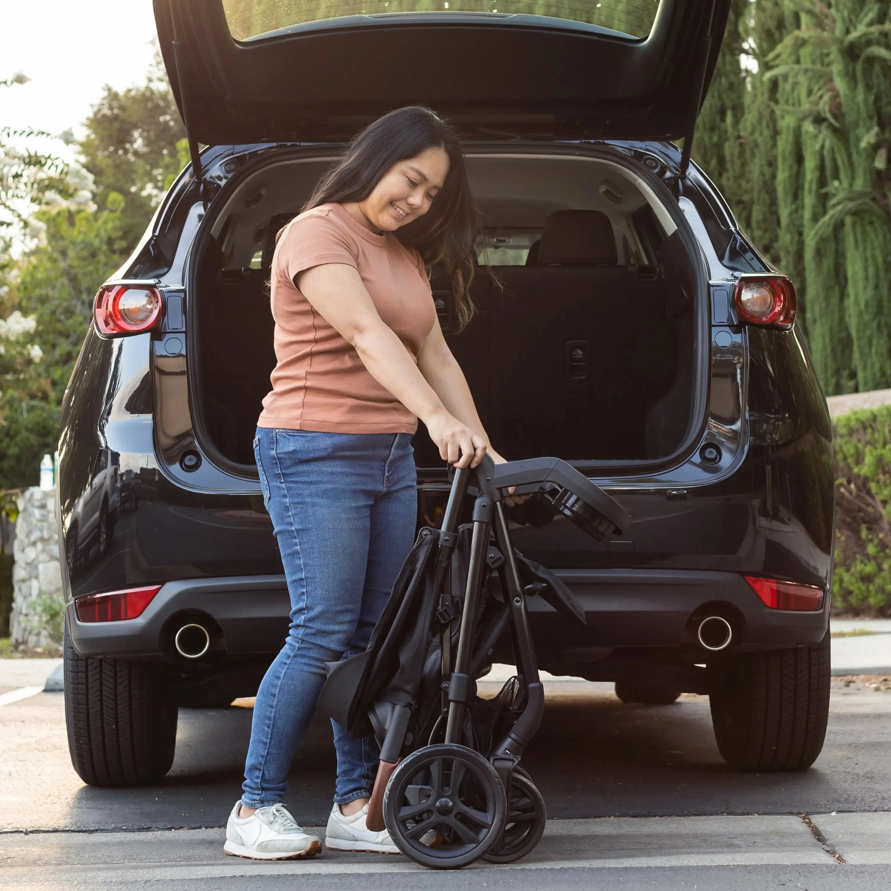 Passport® Cargo Stroller Travel System with EZ-Lift™ PLUS Infant Car Seat - Black Bamboo (Target Exclusive)