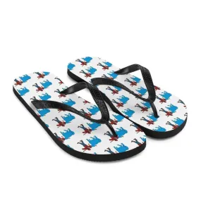 Paul Bunyan   Babe the Blue Ox Minnesota Flip-Flops